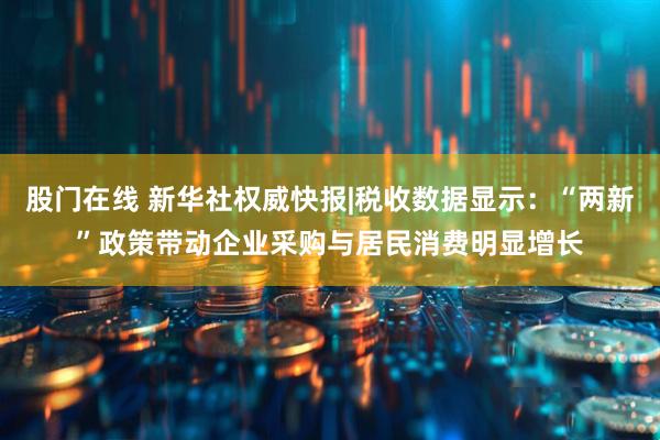 股门在线 新华社权威快报|税收数据显示：“两新”政策带动企业采购与居民消费明显增长
